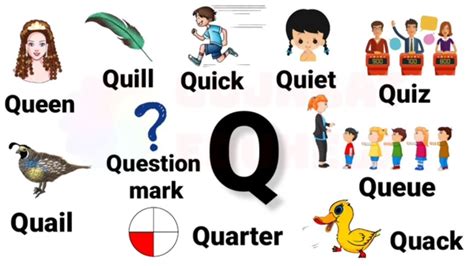 words with q|englisches wort mit q.